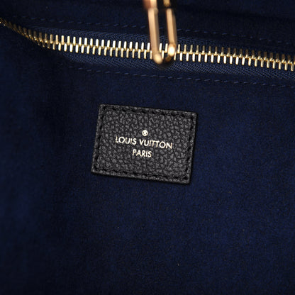 Louis Vuitton Empreinte Monogram Giant Neverfull MM Black 6 of 9