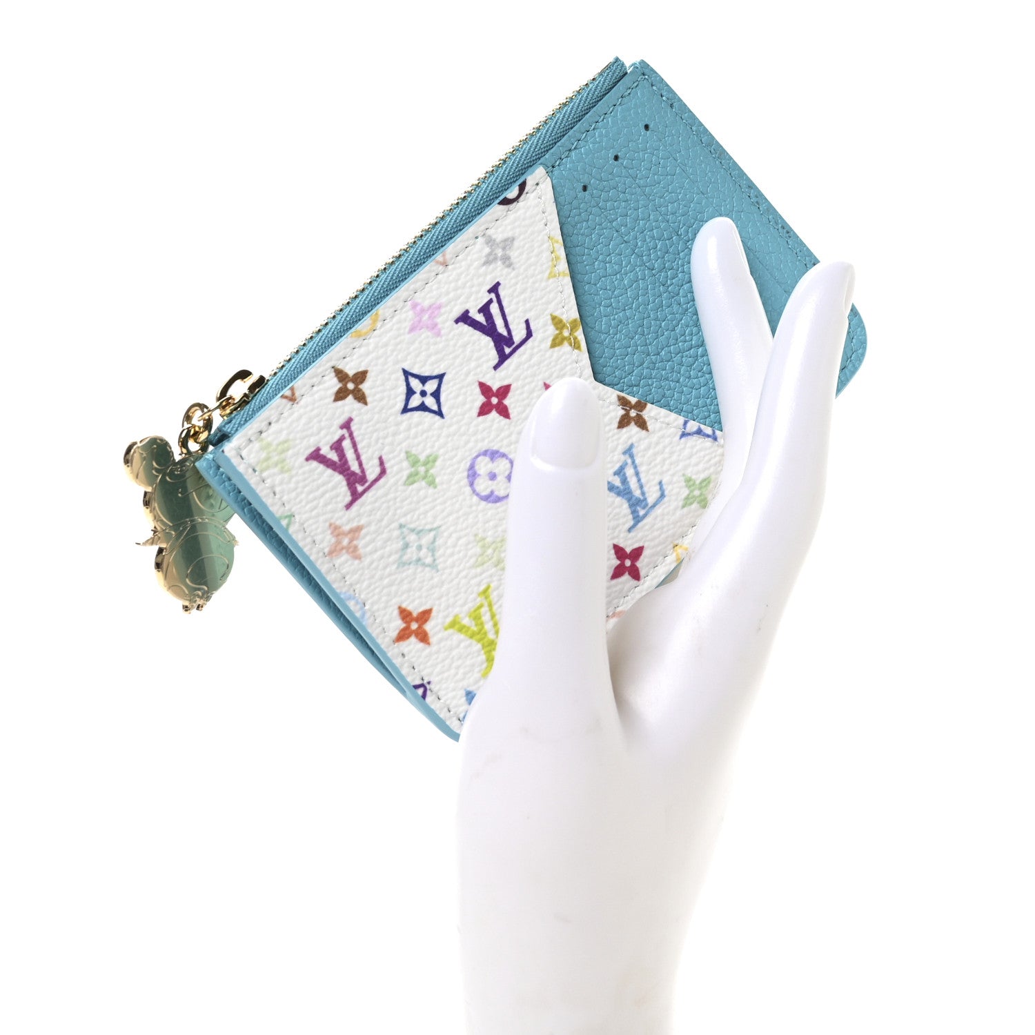 Louis Vuitton LV X TM Monogram Romy Card Holder Kabira Blue 2 of 7
