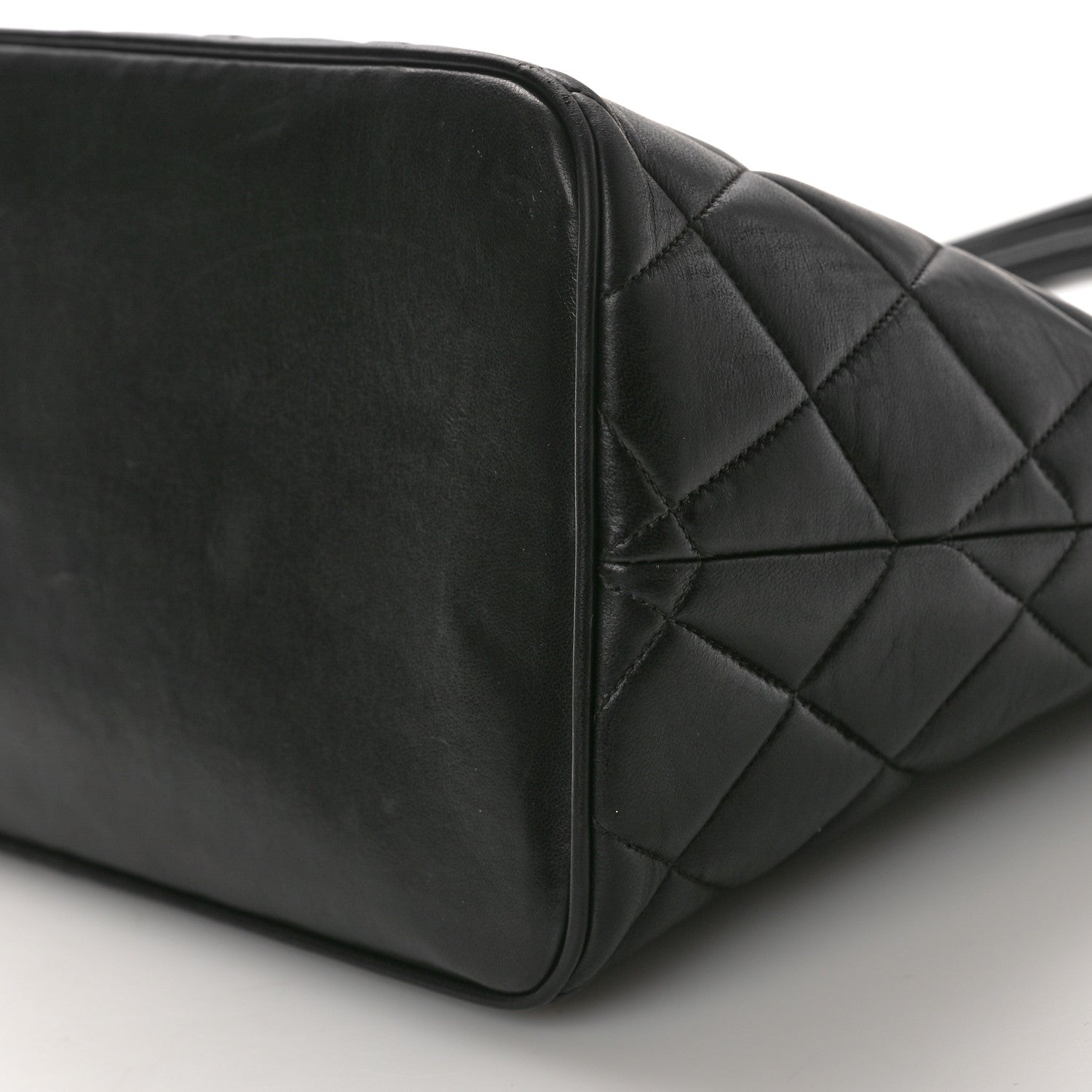 Chanel Lambskin Quilted Medallion Tote Black 10 of 10