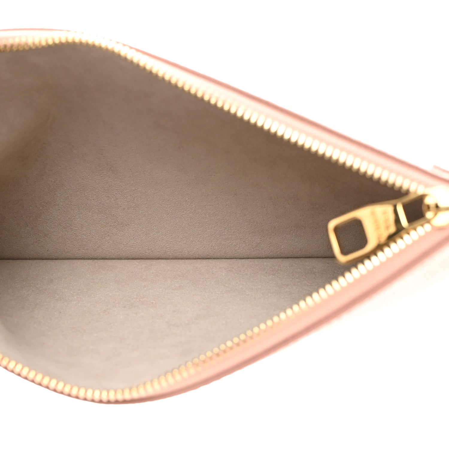 Louis Vuitton Empreinte Monogram Giant Neverfull MM Pochette Trianon Pink Cream 5 of 6
