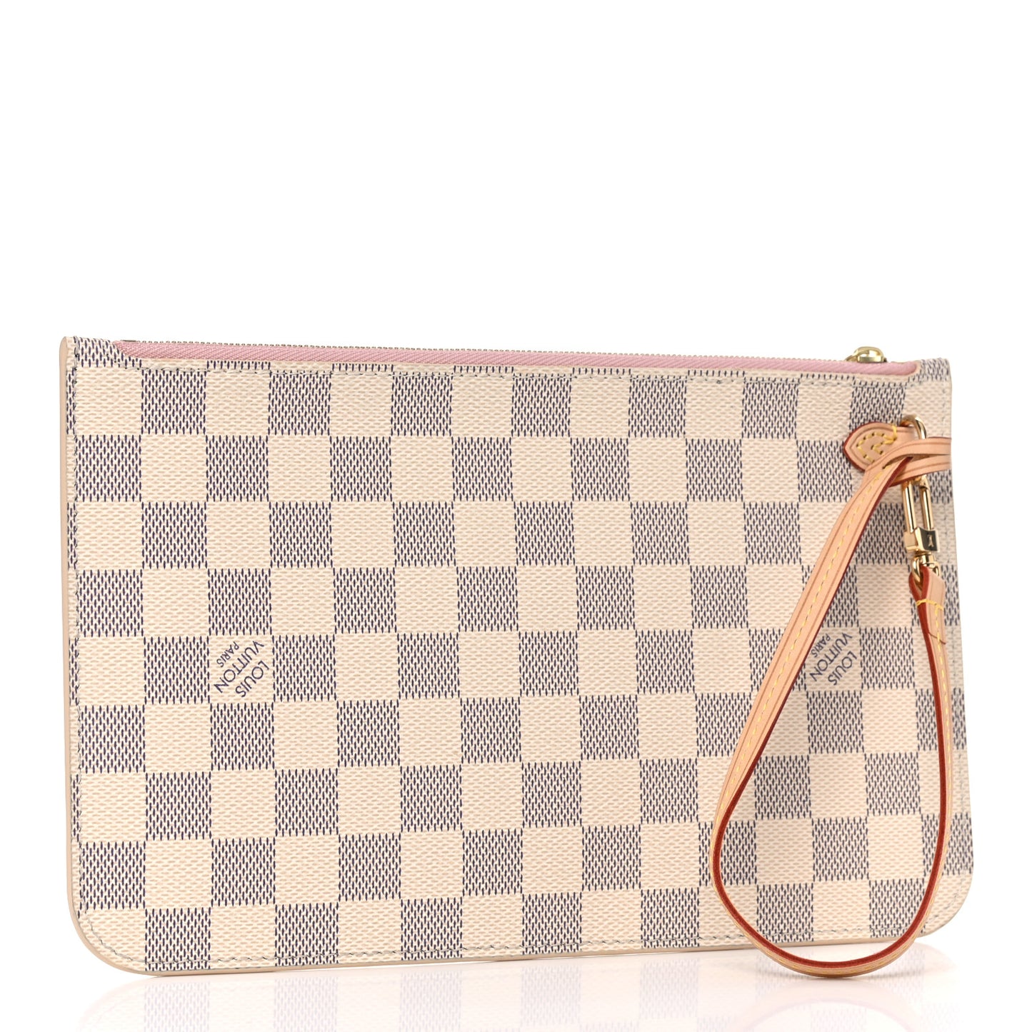 Damier Azur Neverfull MM GM Pochette Rose Ballerine