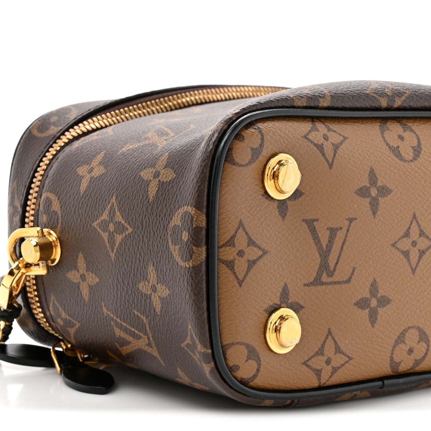 Reverse Monogram Vanity Chain Pouch