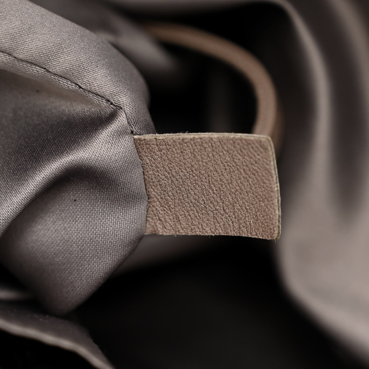 Crinkled Coated Canvas Le Marais Large Tote Black