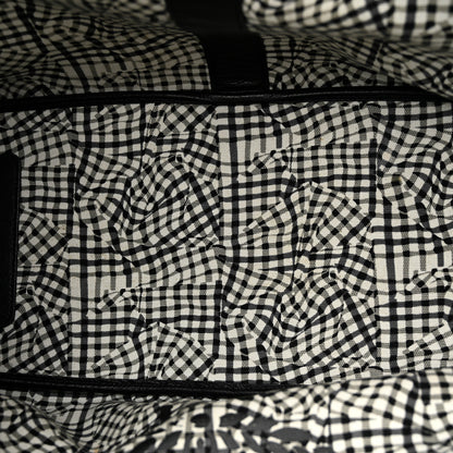 MCM Visetos Large Liz Reversible Shopper Tote Black 6 of 16