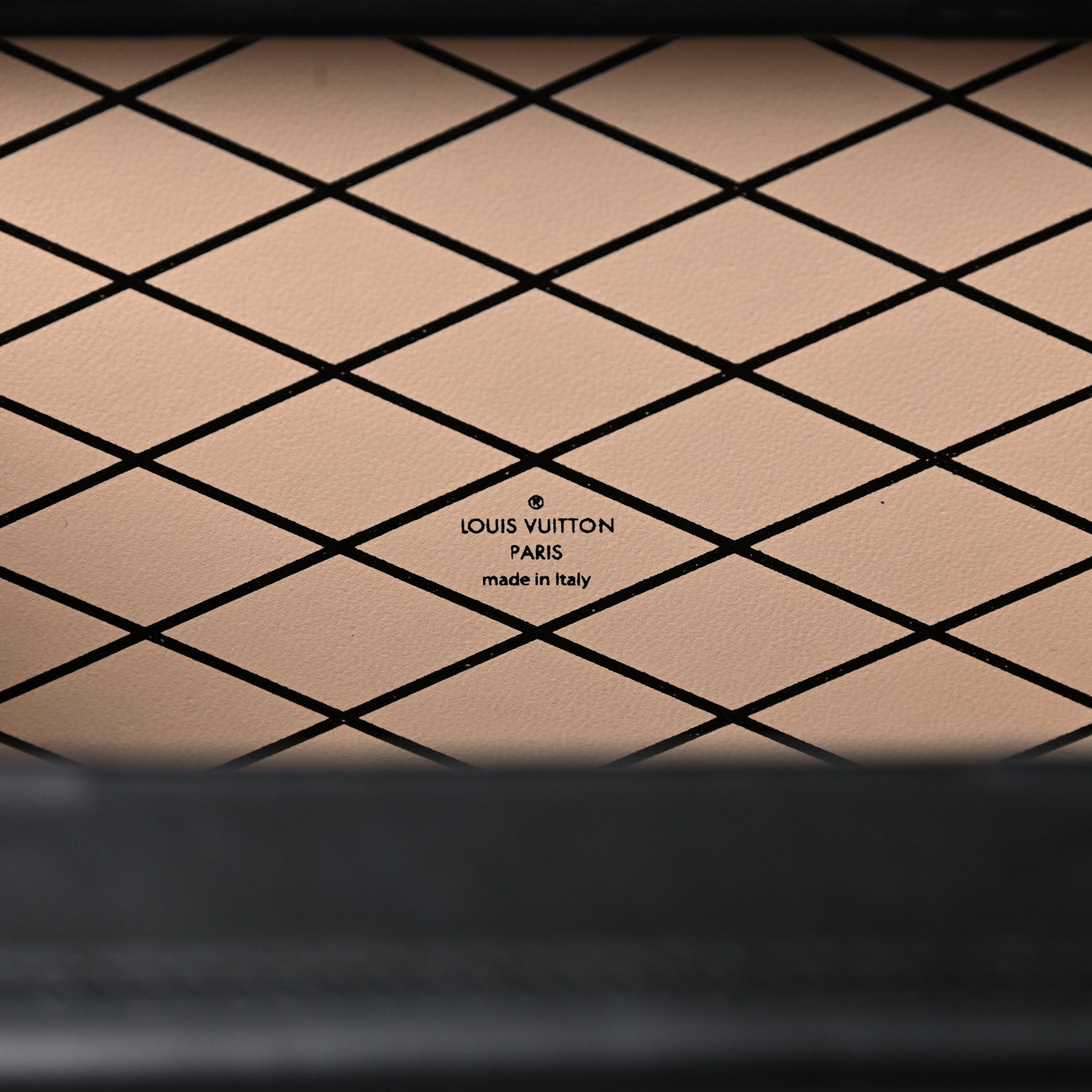 Louis Vuitton Damier Tressage Petite Malle Black 6 of 10