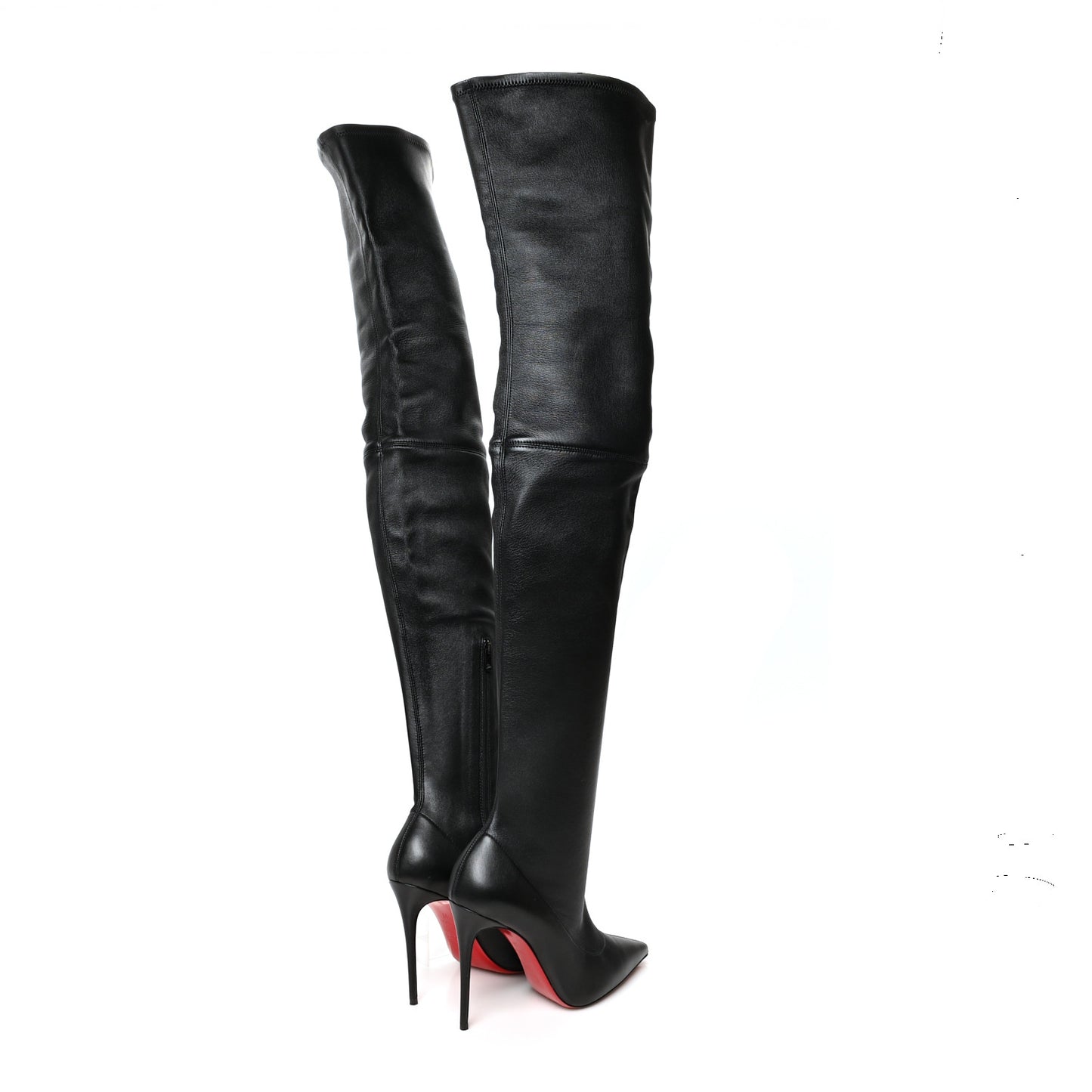 Calfskin Kate 100 Over the Knee Boots 37 Black