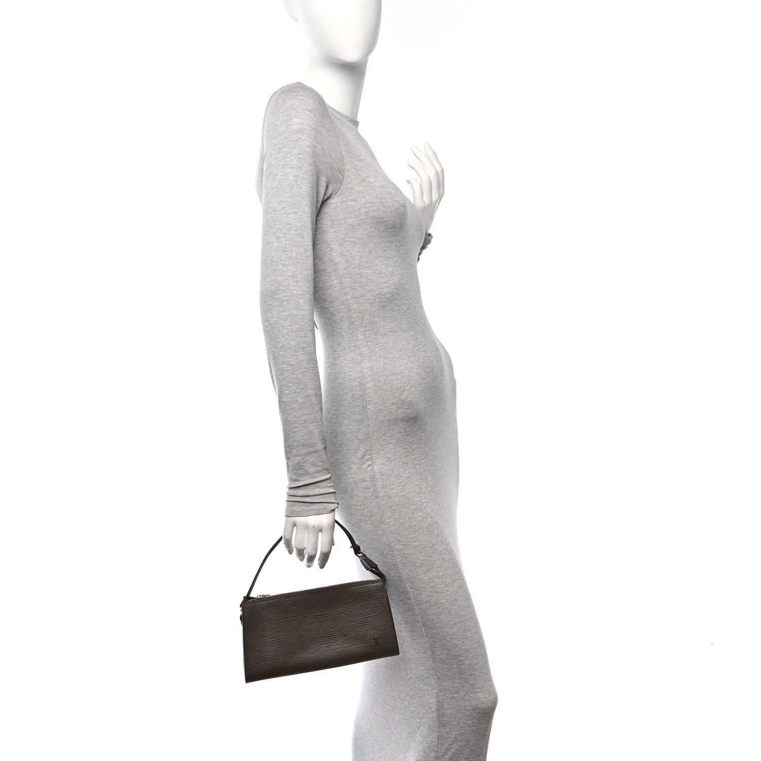Louis Vuitton Epi Pochette Accessories 24 Moka 2 of 12