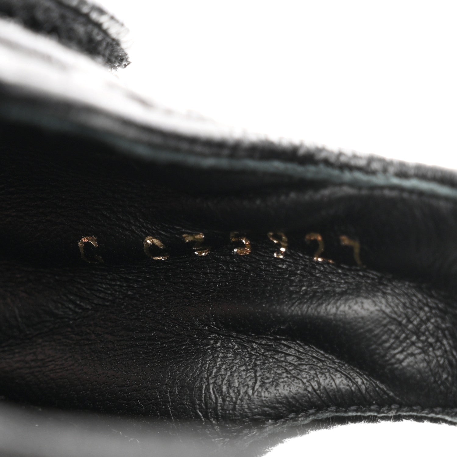 Chanel Grained Calfskin Velcro Dad Sandals 35 Black 9 of 10