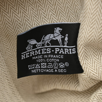 Hermes Canvas Small Bride-A-Brac Pouch Natural 6 of 7