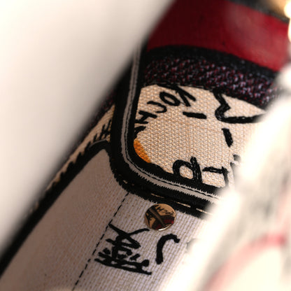 Christian Dior Canvas Medium DiorAmour Graffiti Lady D-Lite Latte 12 of 13