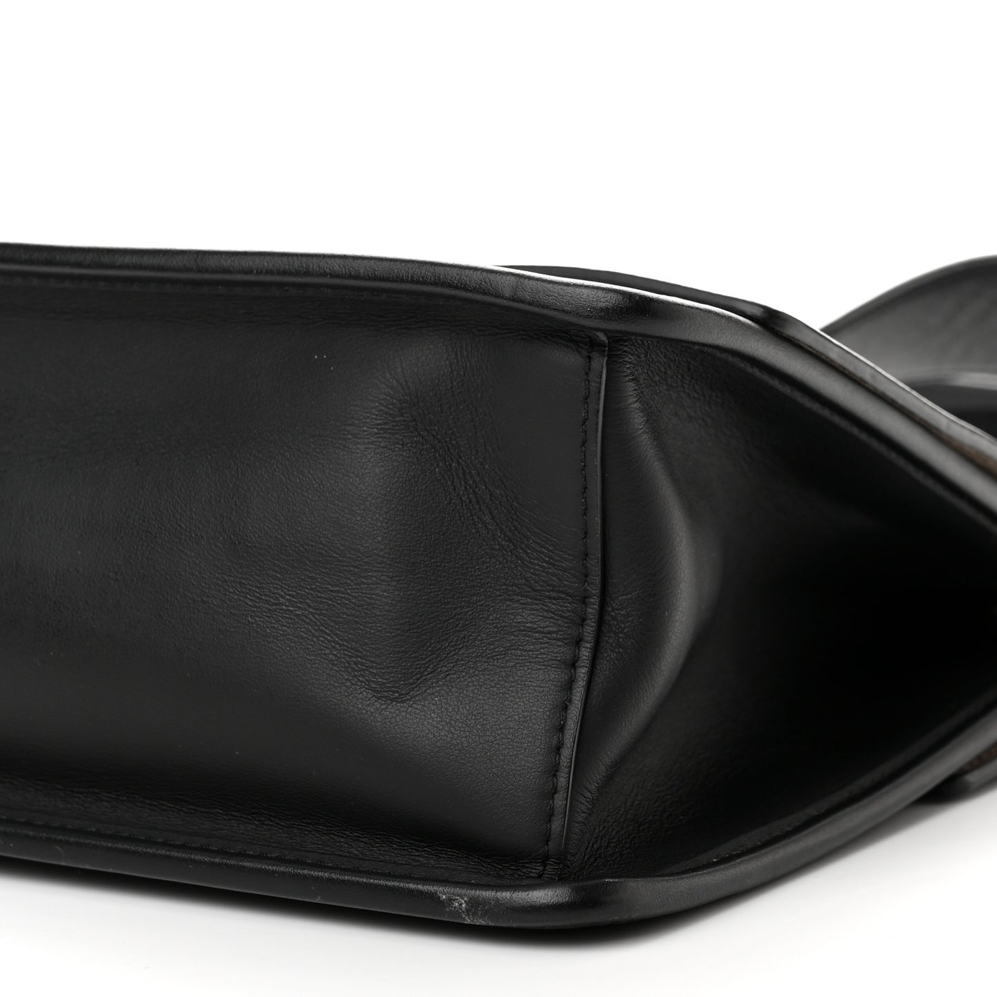 Vitello Century Opaco F is Fendi Kan I Shoulder Bag Black