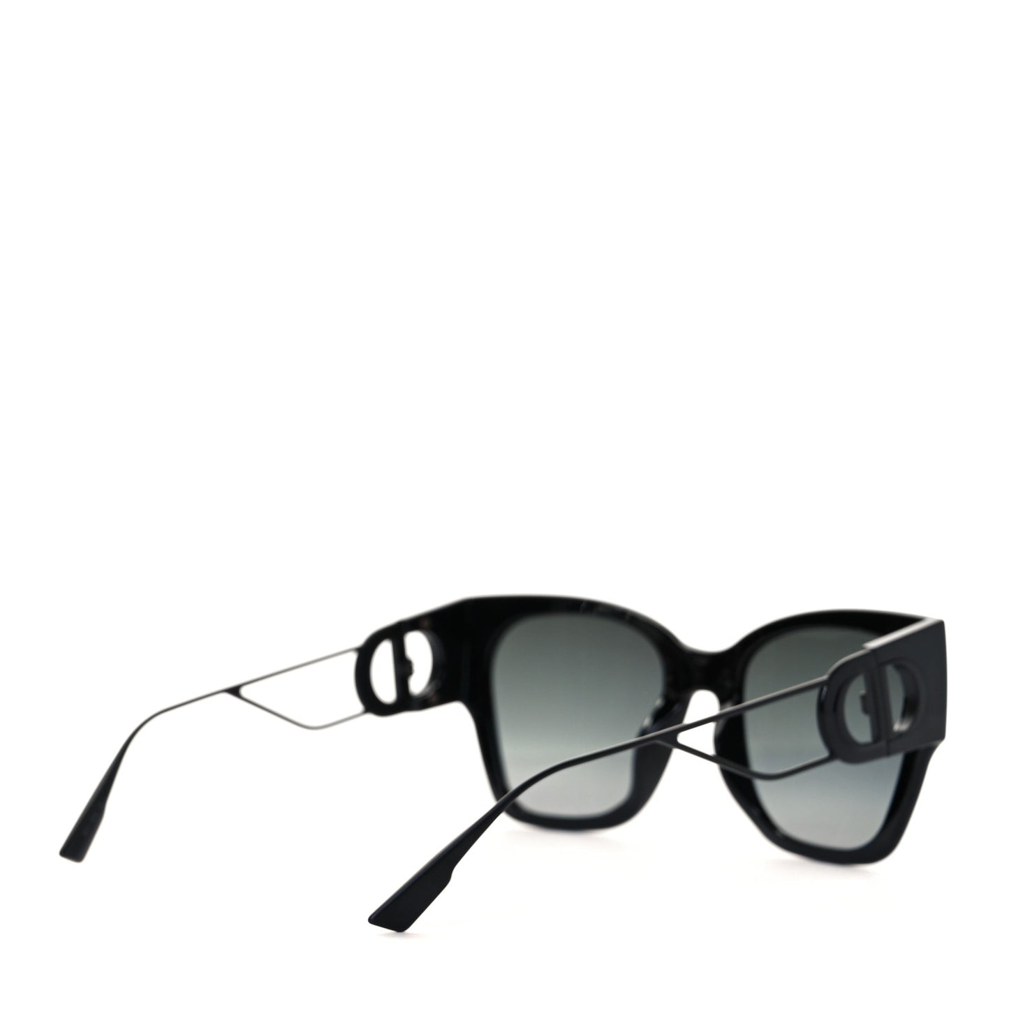 Square 30 Montaigne Sunglasses Black