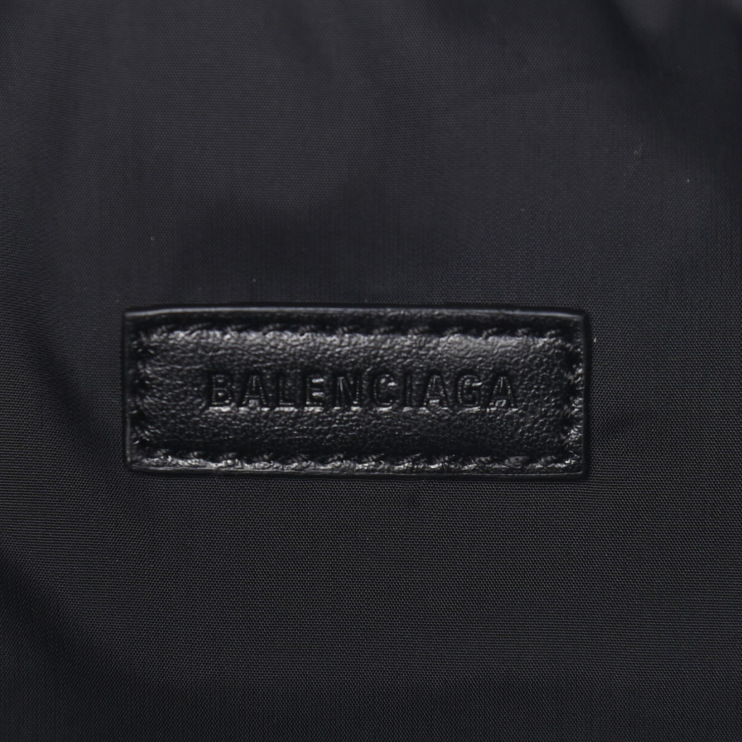 Balenciaga Recycled Nylon NASA X Space Sling Bag Black 5 of 8