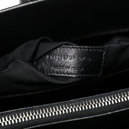 Saint Laurent Grained Calfskin Small Sac De Jour Black 11 of 15