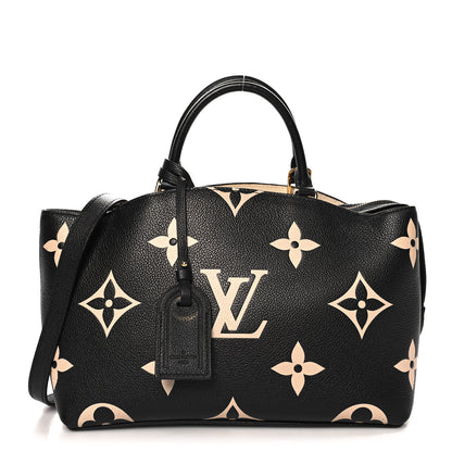 Louis Vuitton Empreinte Monogram Giant Petit Palais Black Beige 1 of 9