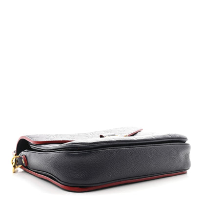 Louis Vuitton Empreinte Pochette Metis Marine Rouge 4 of 10