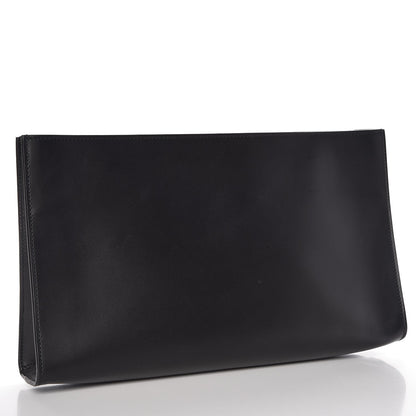 Gucci Calfskin Embossed XL Clutch Black 2 of 18