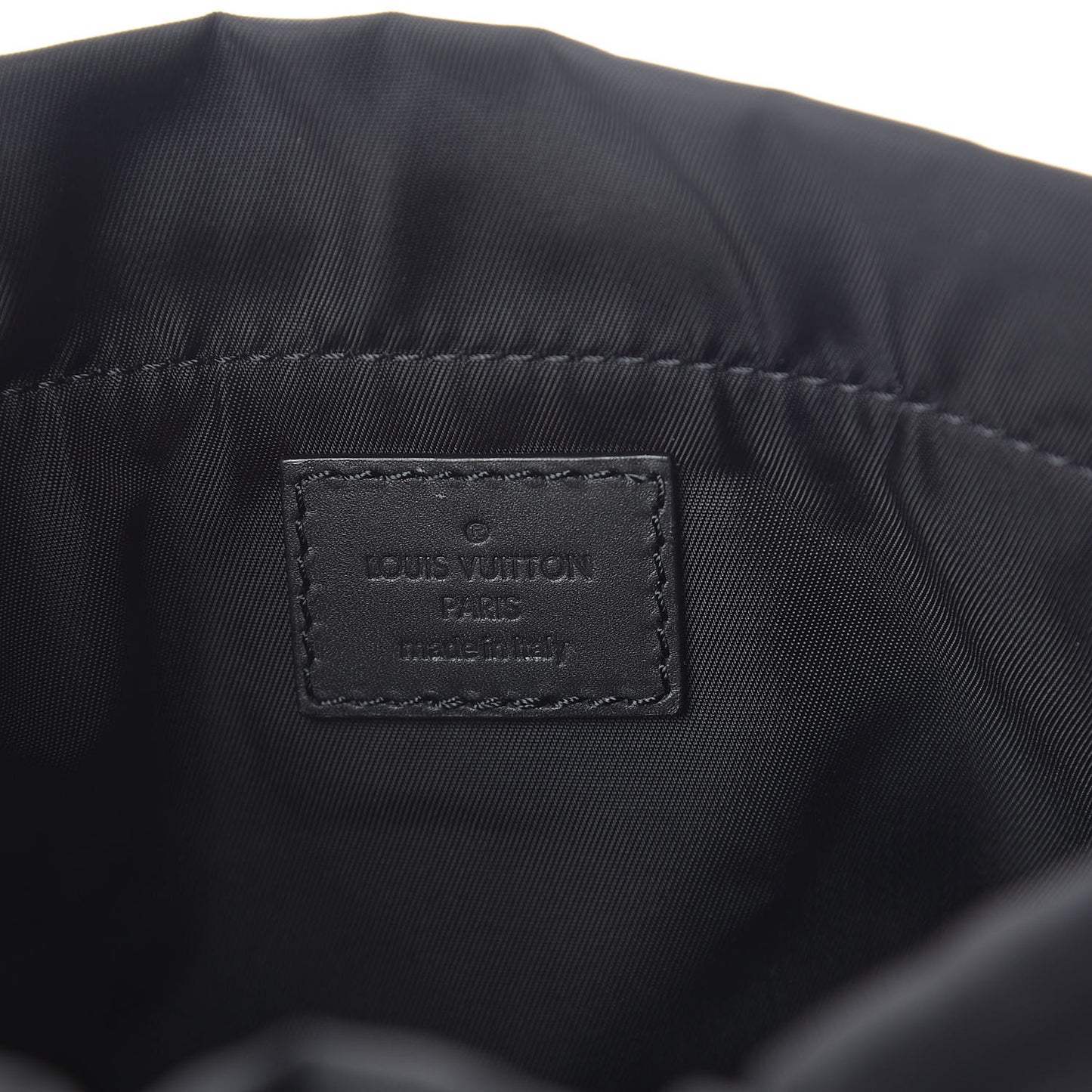 Calfskin Monogram Shadow Nano Bag Black