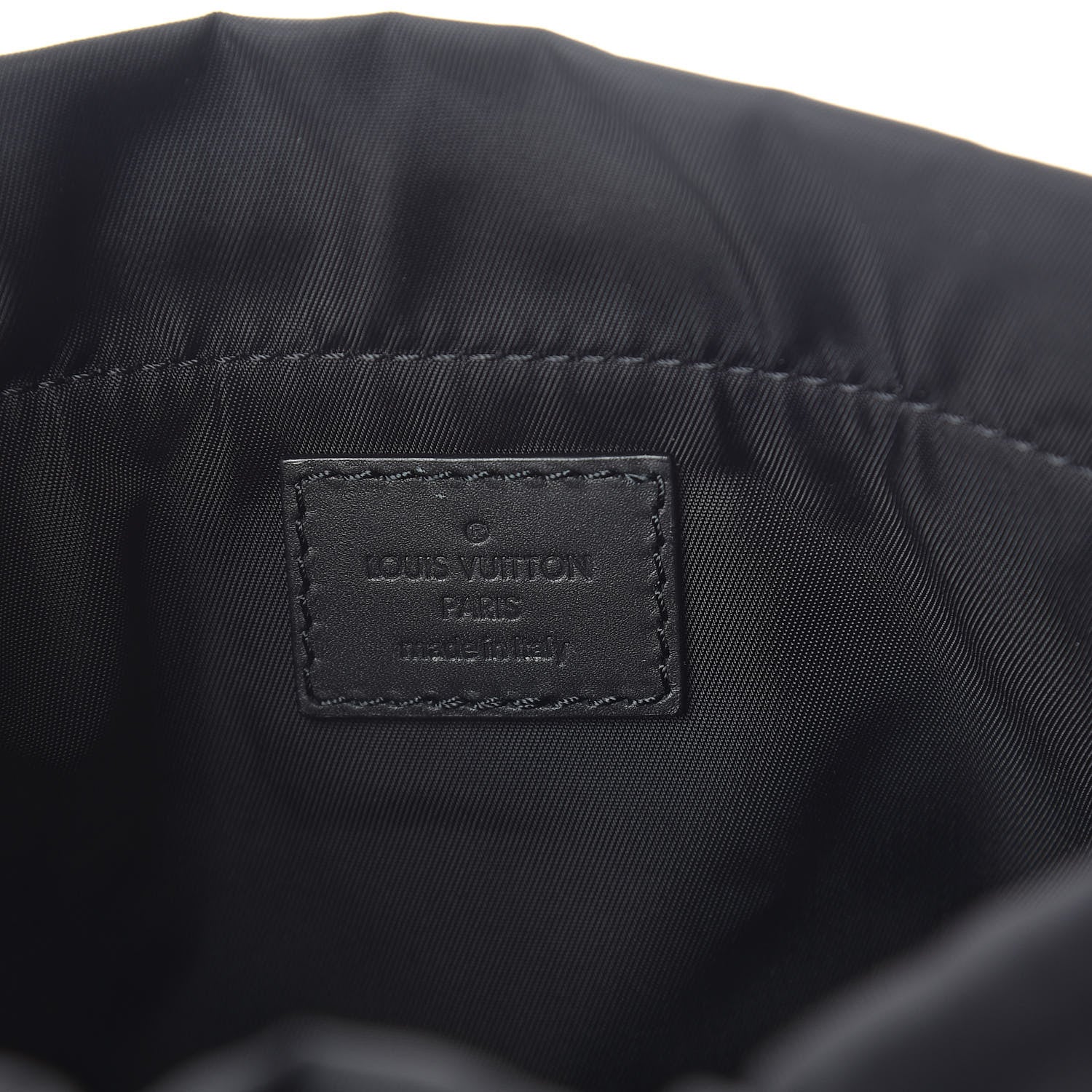 Louis Vuitton Calfskin Monogram Shadow Nano Bag Black 6 of 9