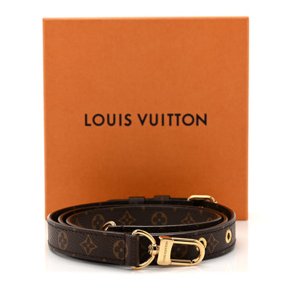 Louis Vuitton Monogram Bandouliere 20mm Adjustable Shoulder Strap 4 of 4