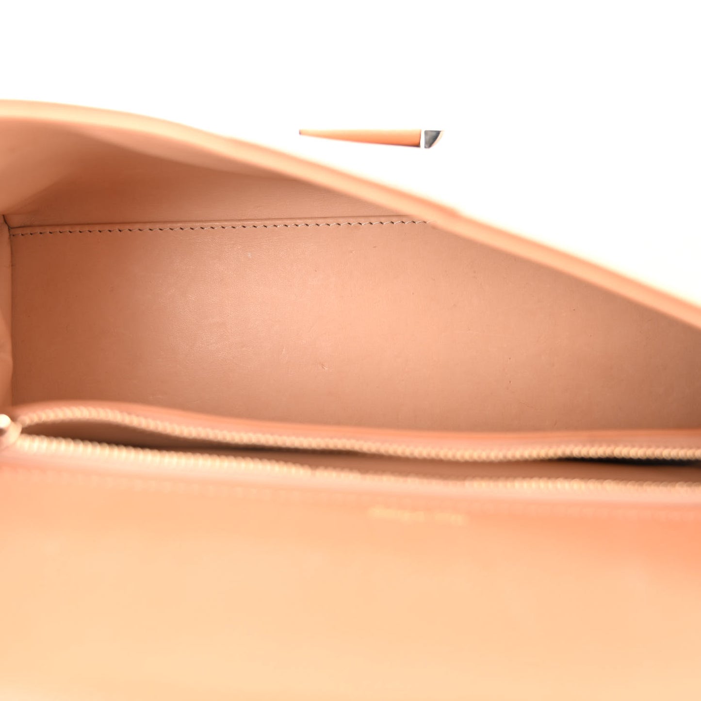 Calfskin Mini Brillant East West Satchel Natural