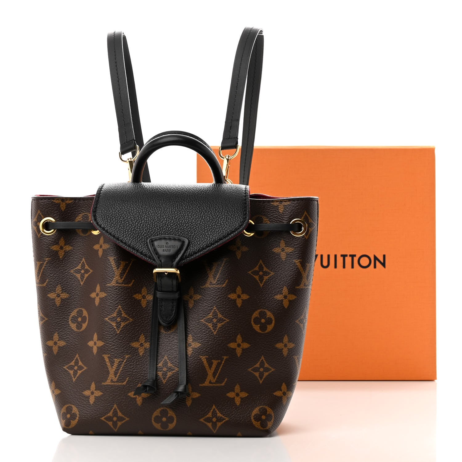 Louis Vuitton Monogram BB Montsouris NM Backpack Black 10 of 10