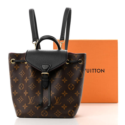 Louis Vuitton Monogram BB Montsouris NM Backpack Black 10 of 10