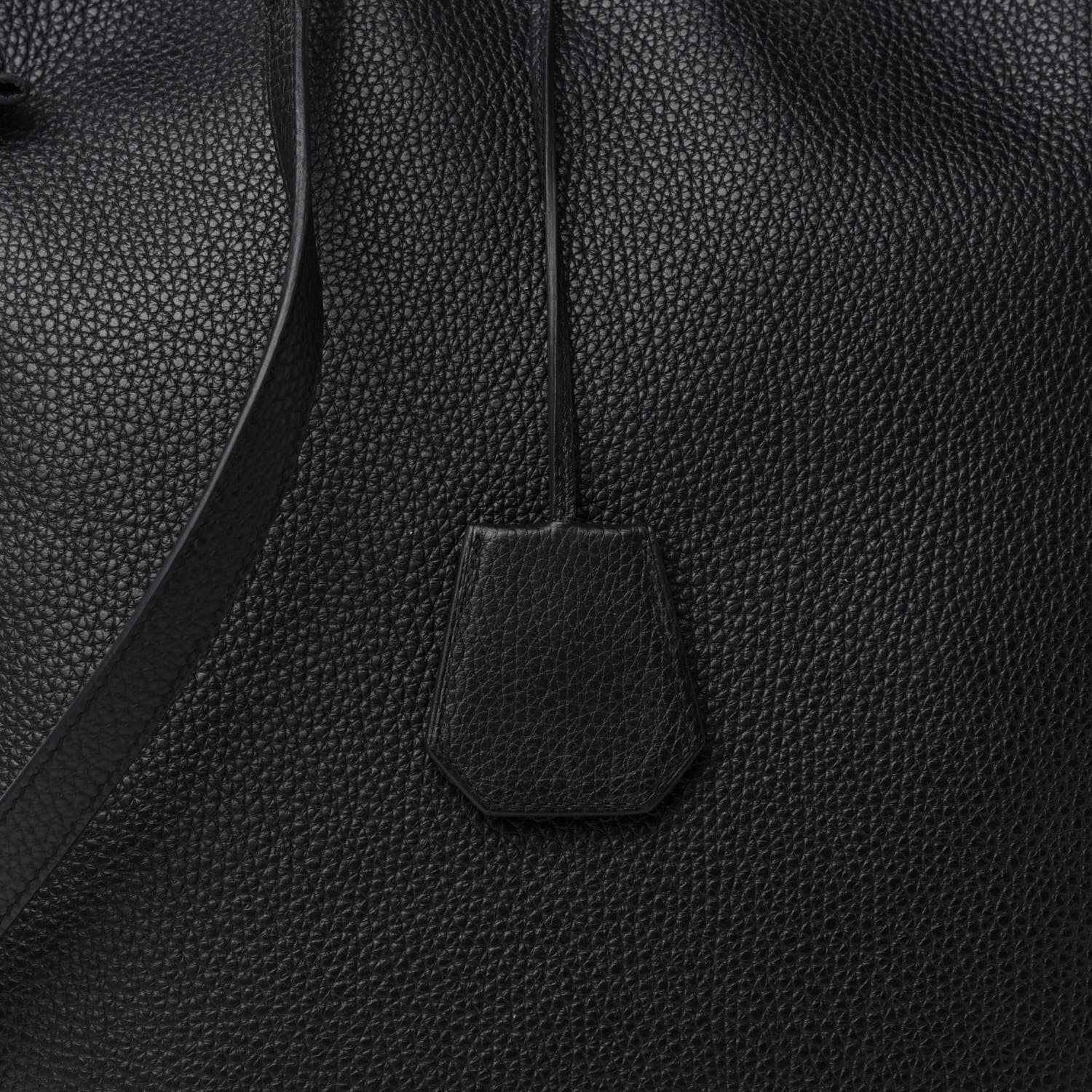 Hermes Taurillon Clemence Silkycity 33 Black 8 of 9