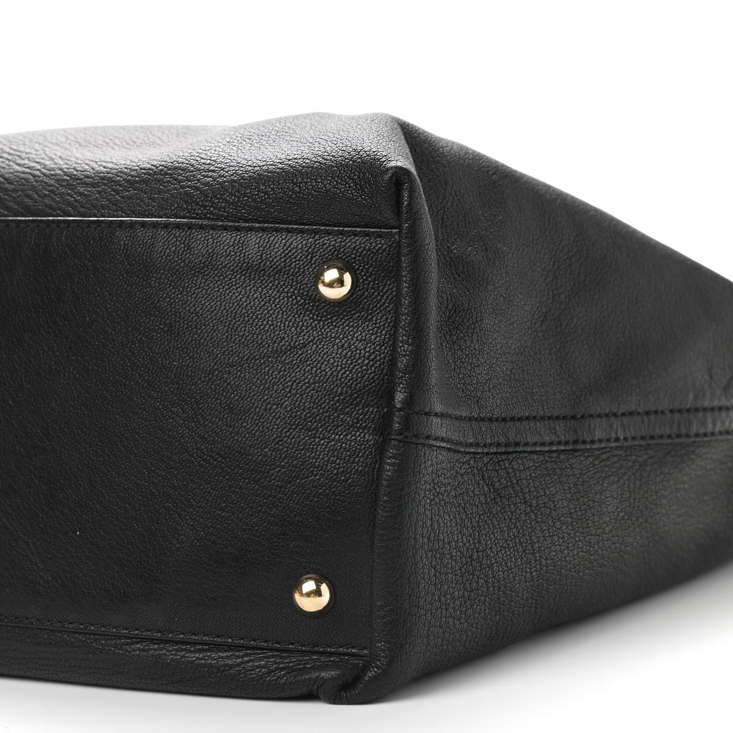 Calfskin Reversible Double Sac Y Tote Gold Brown