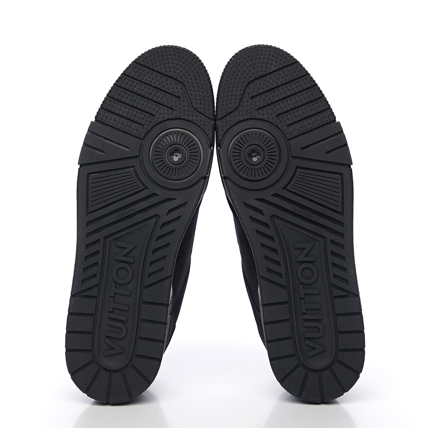 Suede Uniform Sneakers 9.5 Black