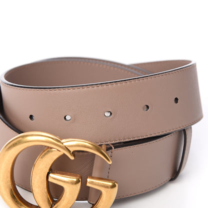 Gucci Calfskin Double G 40mm Belt 85 34 Porcelain Rose 4 of 5
