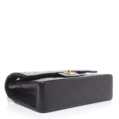 Chanel Lambskin Quilted Medium Double Flap Black 4 of 14