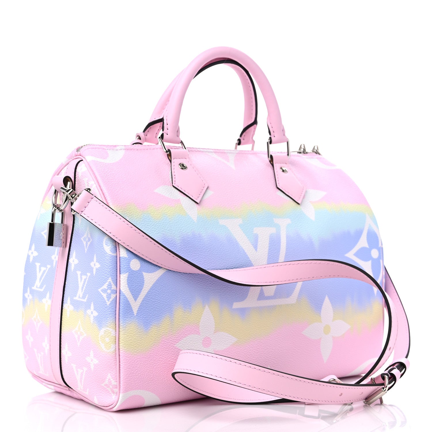 Louis Vuitton Monogram Escale Speedy Bandouliere 30 Pastel 3 of 9