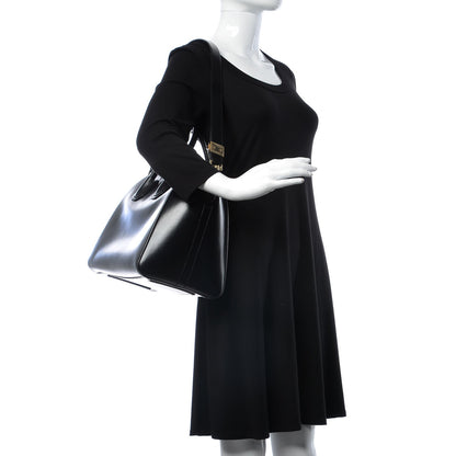 Givenchy Shiny Lord Calfskin Medium Antigona Black 2 of 7