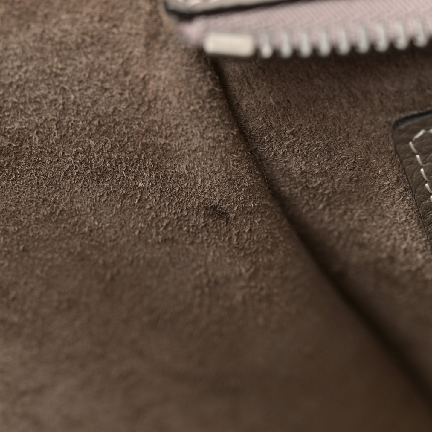 Drummed Calfskin Micro Luggage Souris