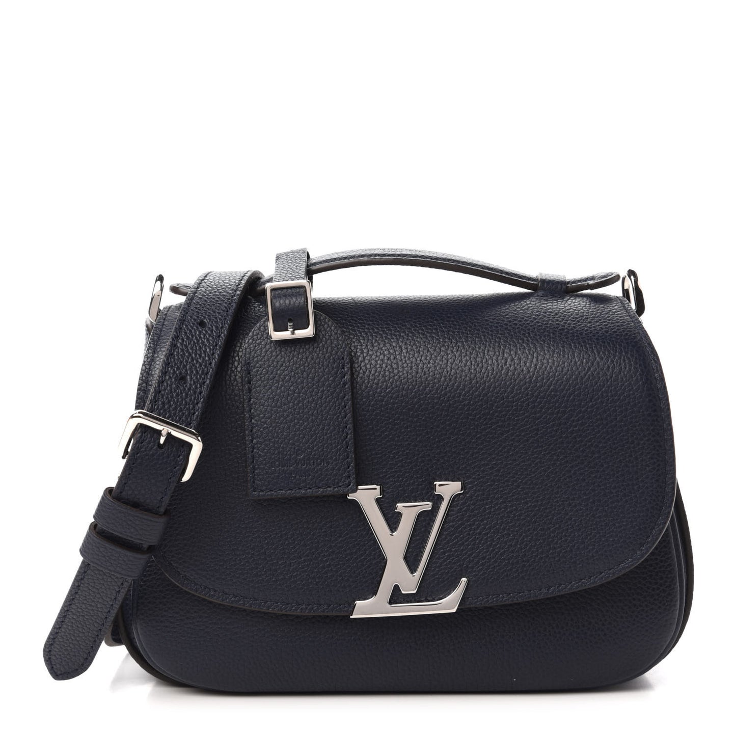Grained Calfskin Vivienne NM Blue Marine