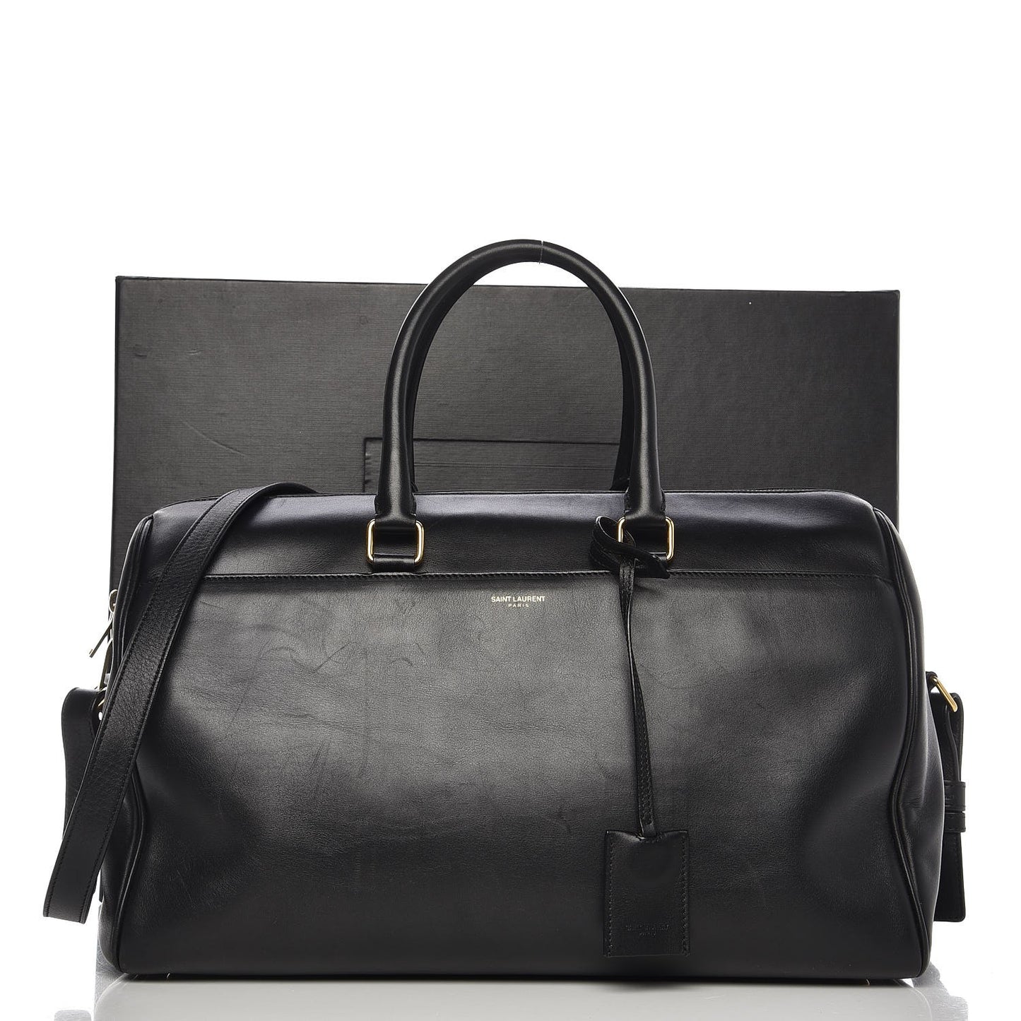 Calfskin Classic Duffle 12 Black