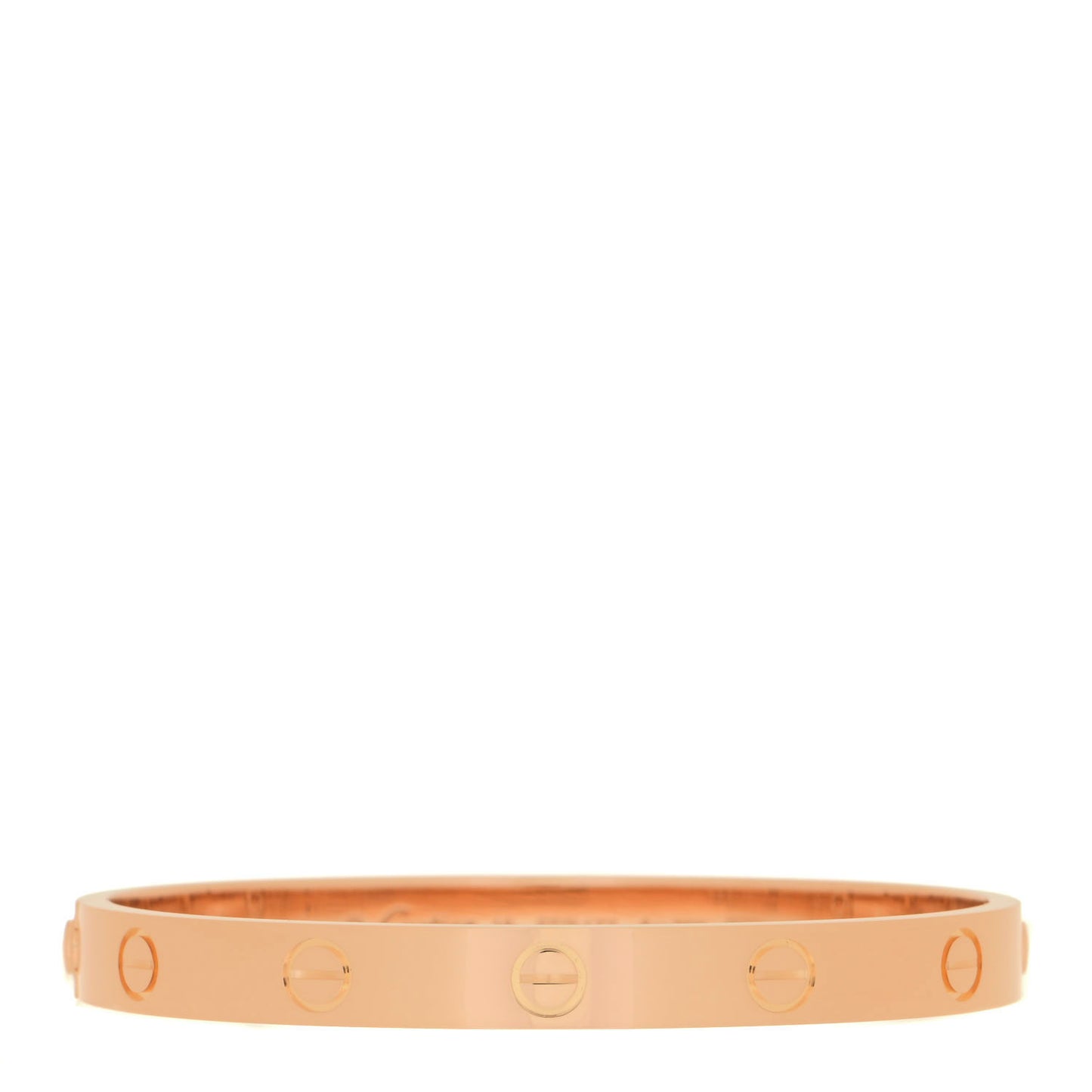 18K Pink Gold LOVE Bracelet 16