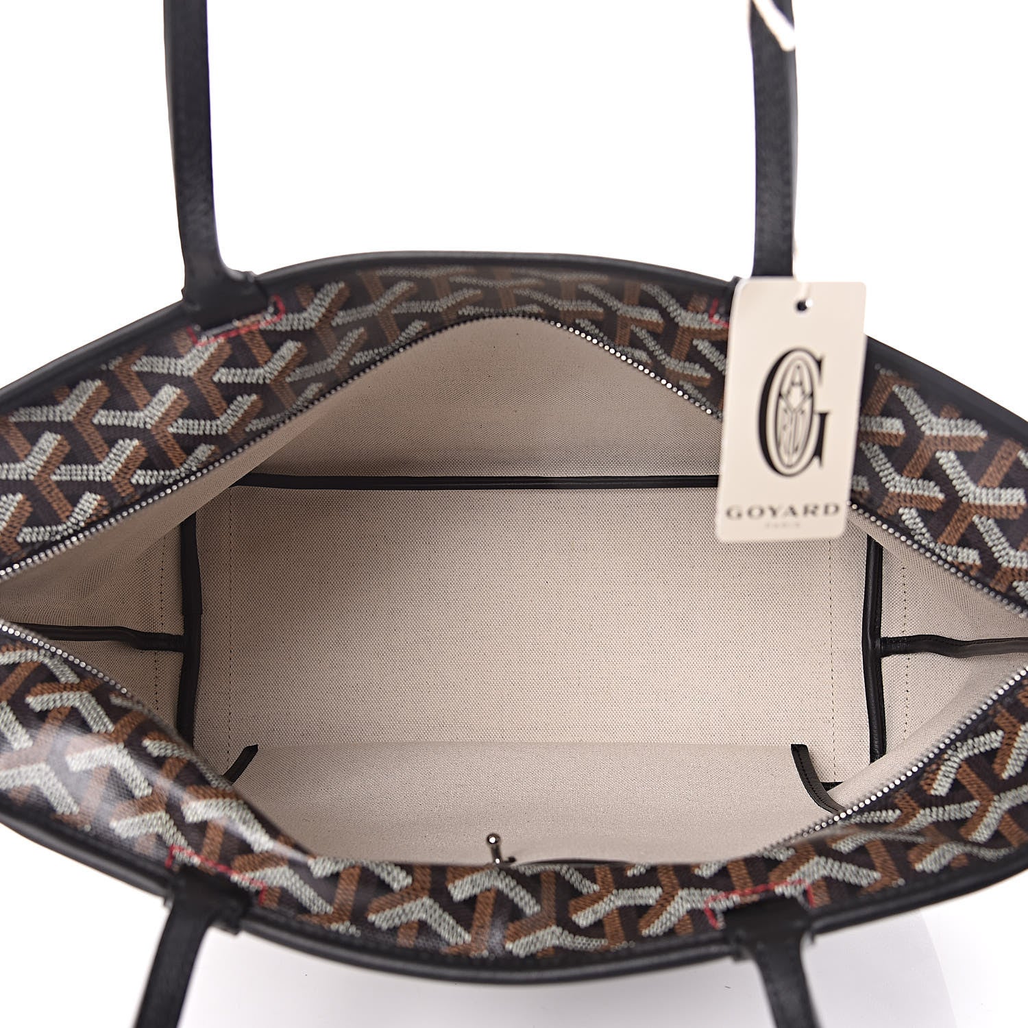 Goyard Goyardine Artois PM Black 5 of 8