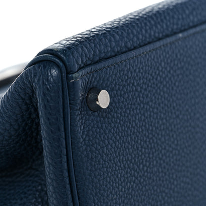 Hermes Togo Kelly Retourne 35 Bleu de Galice 9 of 37