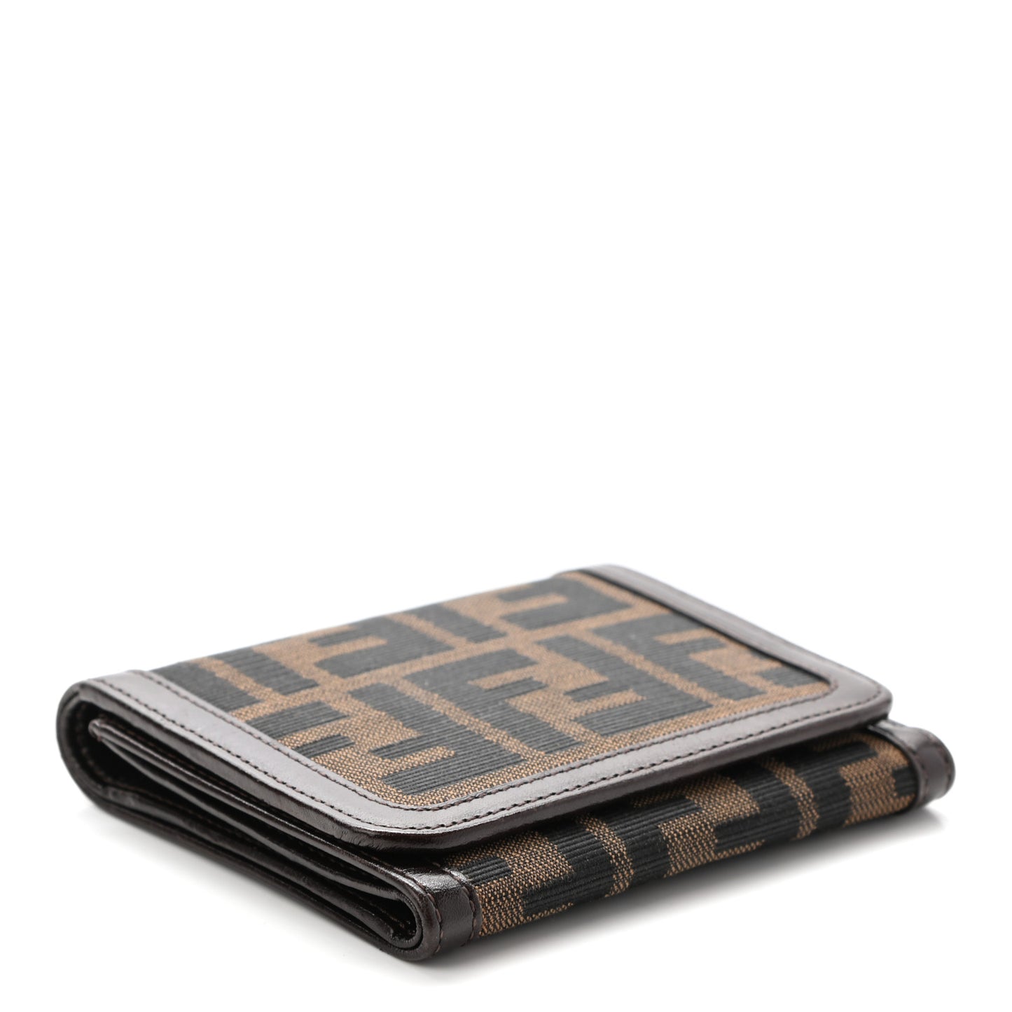 Zucca Compact Wallet Tobacco