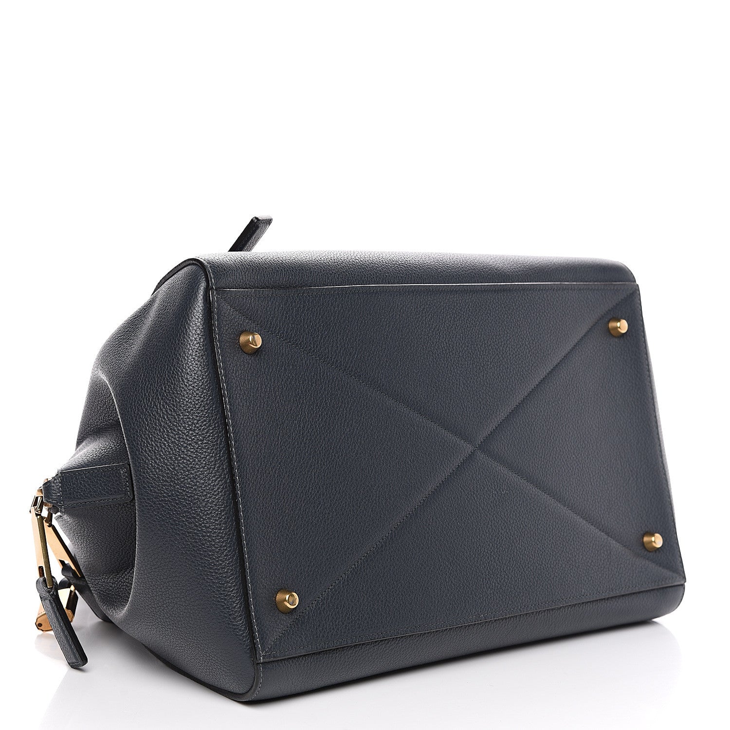 Marc Jacobs Textured Calfskin Medium Incognito Satchel Navy 3 of 7