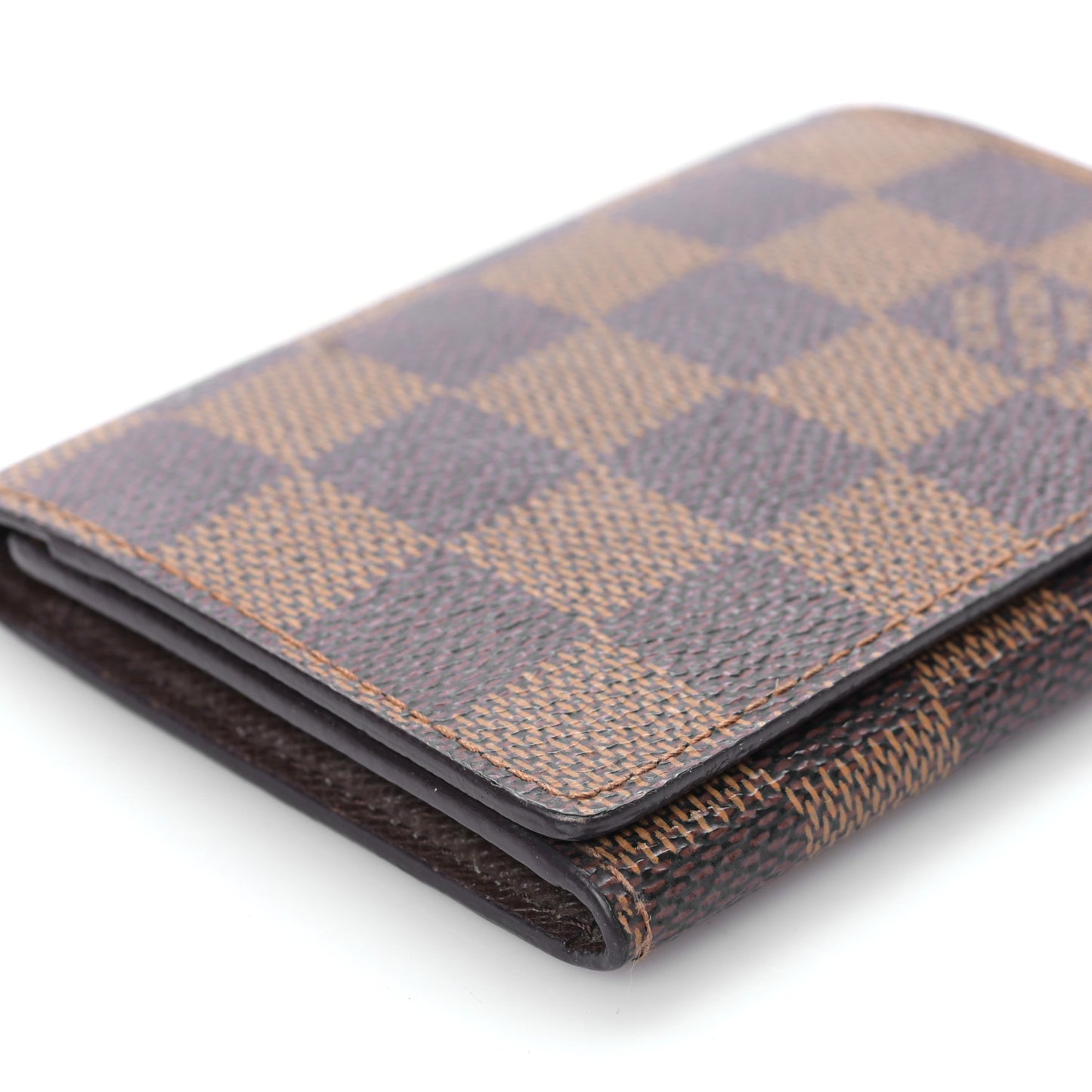 Damier Ebene Business Card Holder