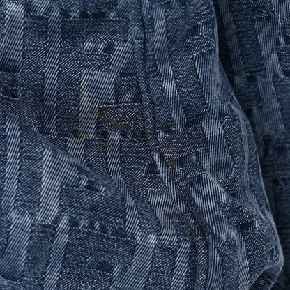 Fendi Denim Zucca Mia Tote Blue 12 of 16