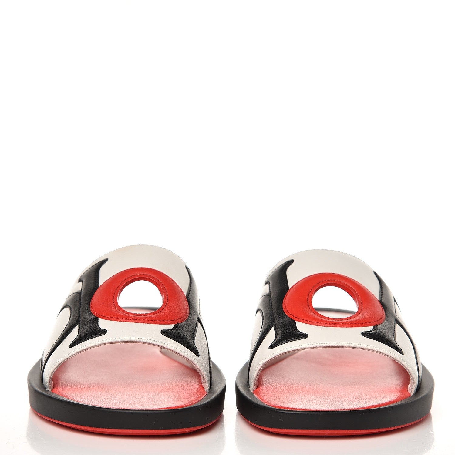Christian Dior Calfskin Marina Slides 35.5 White 3 of 11