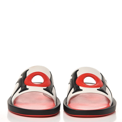 Christian Dior Calfskin Marina Slides 35.5 White 3 of 11