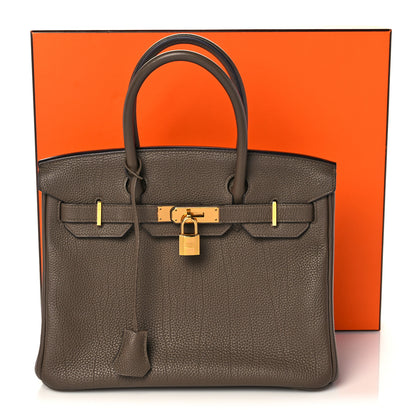 Hermes Togo Birkin 30 Ecorce 2 of 17