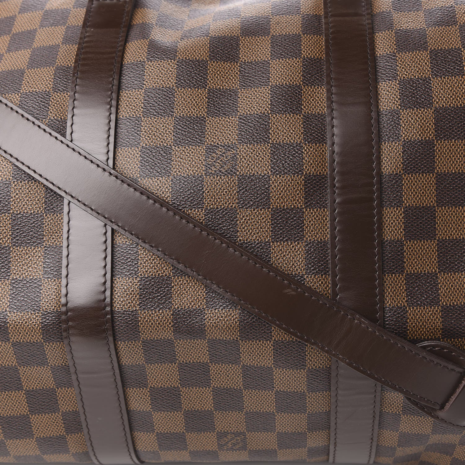 Louis Vuitton Damier Ebene Keepall Bandouliere 55 9 of 9