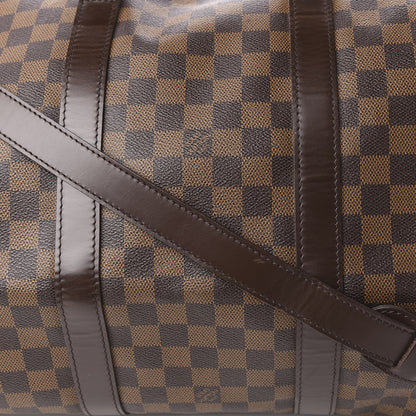 Louis Vuitton Damier Ebene Keepall Bandouliere 55 9 of 9