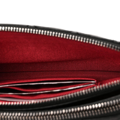 Chanel Aged Calfskin Quilted Small Gabrielle Clutch With Chain Black 7 of 13